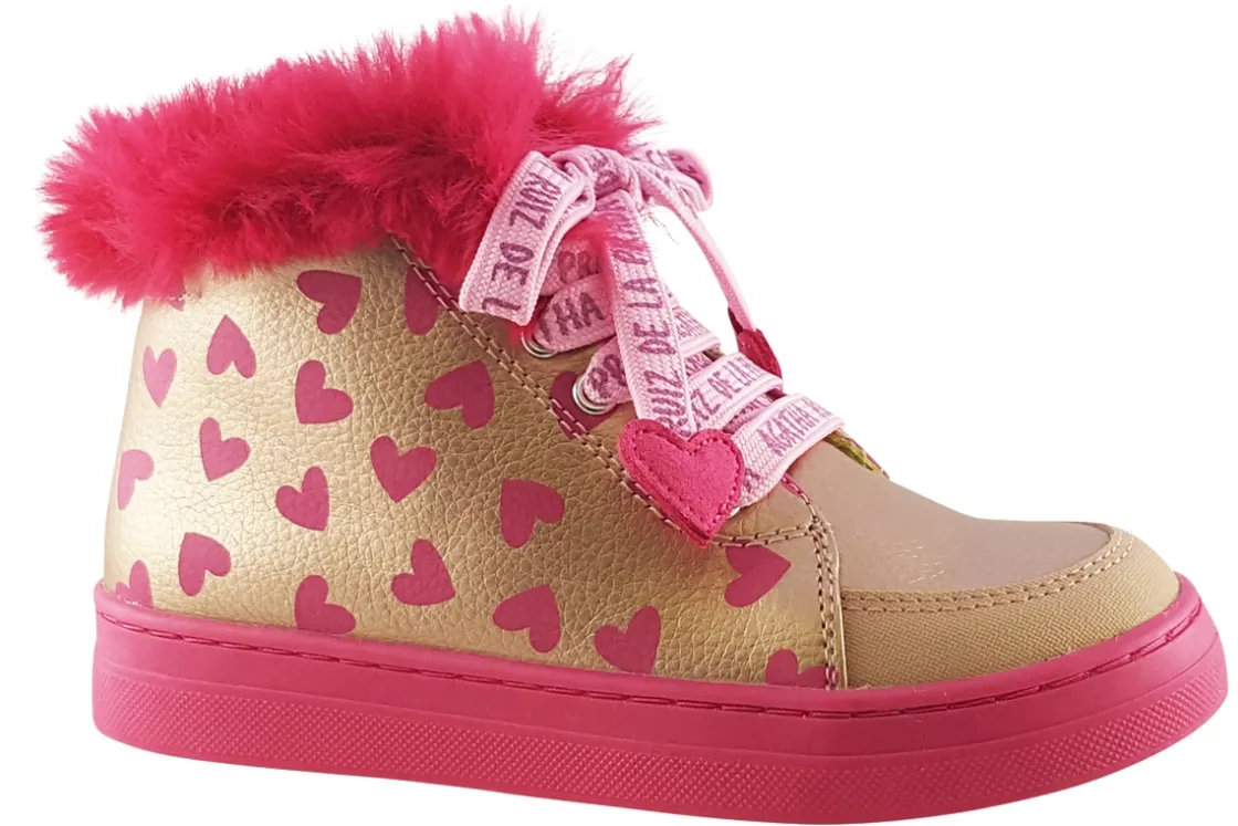 Agatha Zip | Removable Insole<Betty Fluff 221941A Girls Ankle boots