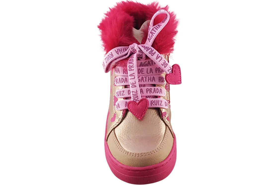 Agatha Zip | Removable Insole<Betty Fluff 221941A Girls Ankle boots