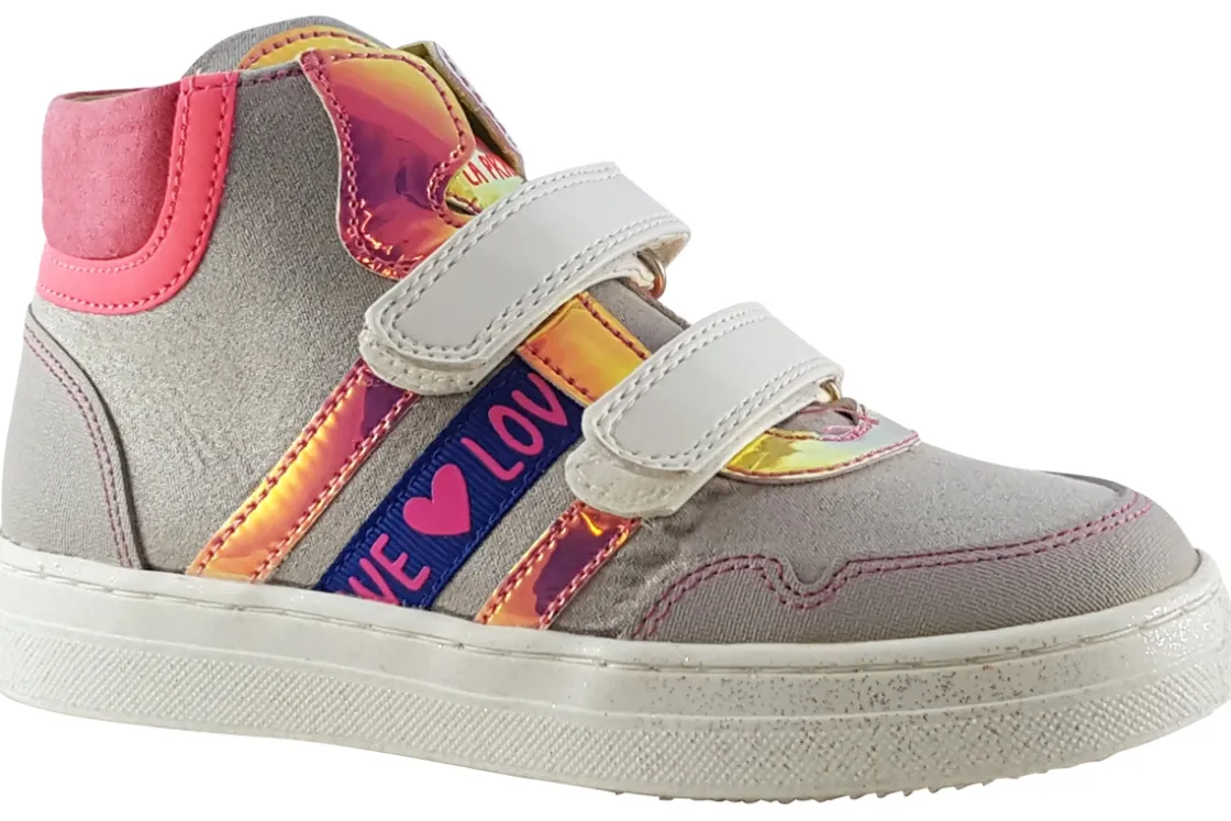 Agatha Velcro | Removable Insole<Betty Holo 221943B Girls Ankle boots