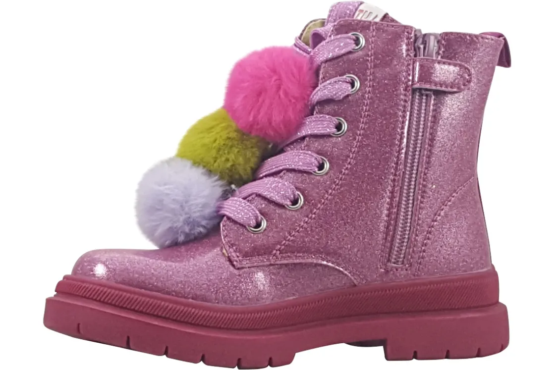 Agatha Zip | Podiatrist Approved<Mati 241961B Girls Ankle Boots