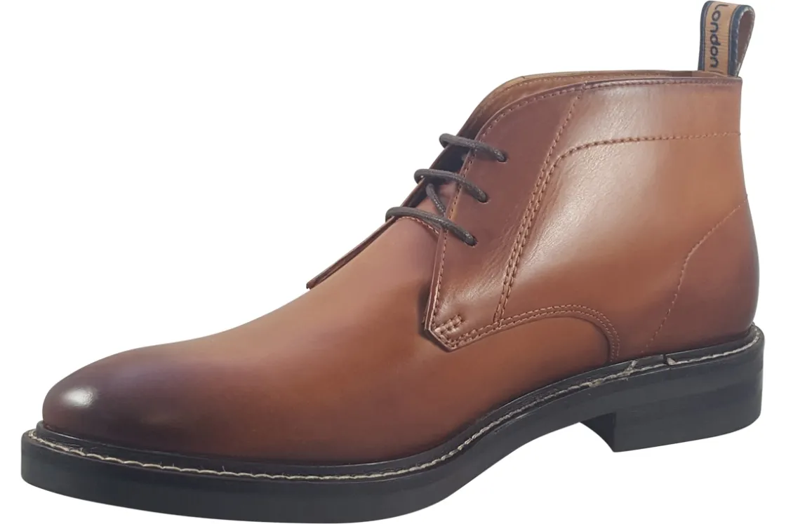 Base London Plain Toe | Mens Boots<Knebworth XK04248 Mens Leather Boots