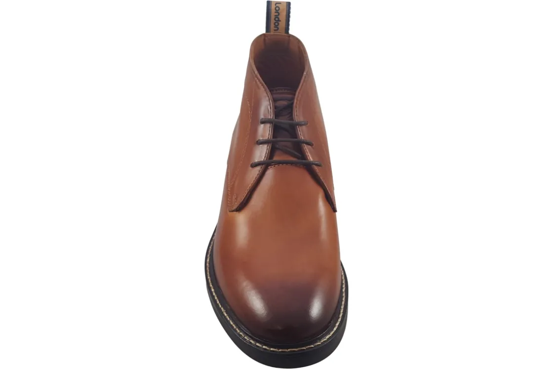 Base London Plain Toe | Mens Boots<Knebworth XK04248 Mens Leather Boots
