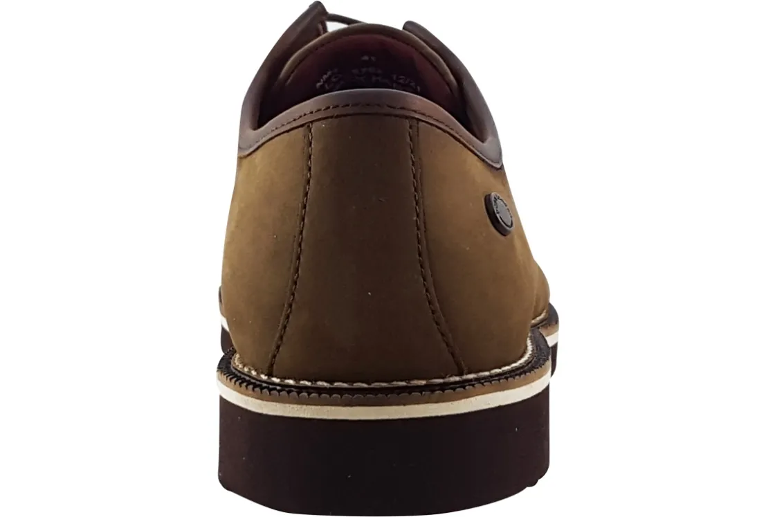 Base London Mens Shoes | Plain Toe<Lockhart Mens Nubuck Shoes