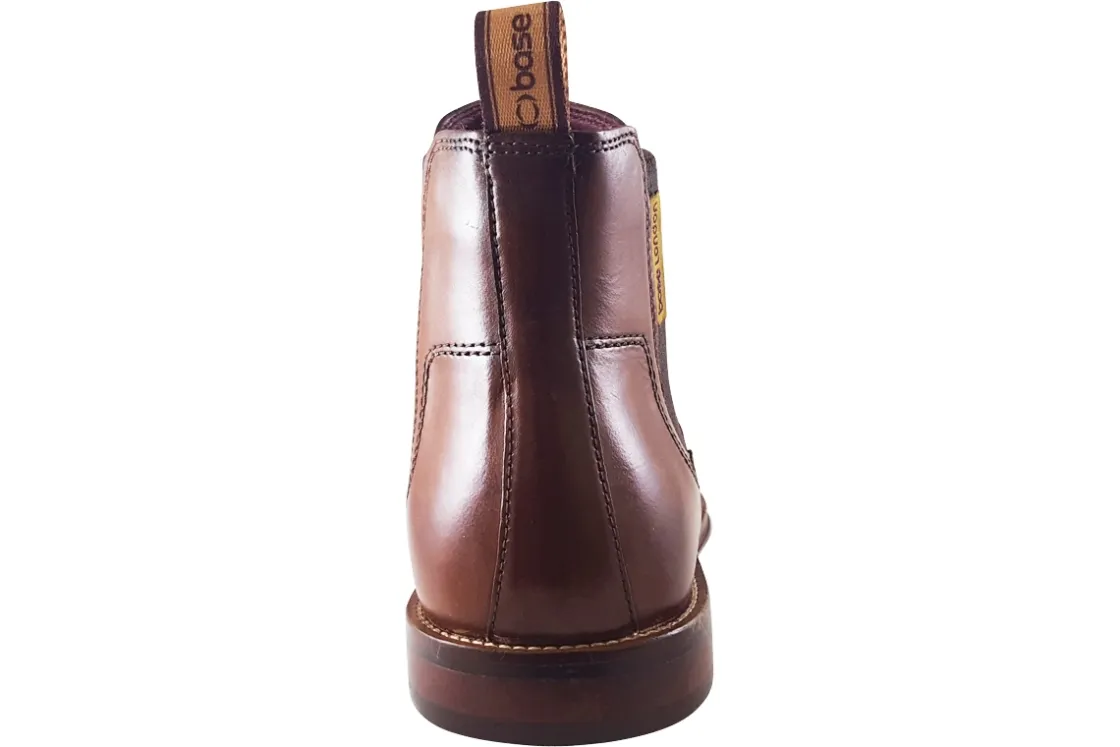 Base London Plain Toe | Mens Boots<Sikes Mens Leather Boots