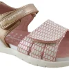 Biomecanics Velcro | Podiatrist Approved<Floella 232249A Girls Leather Sandals