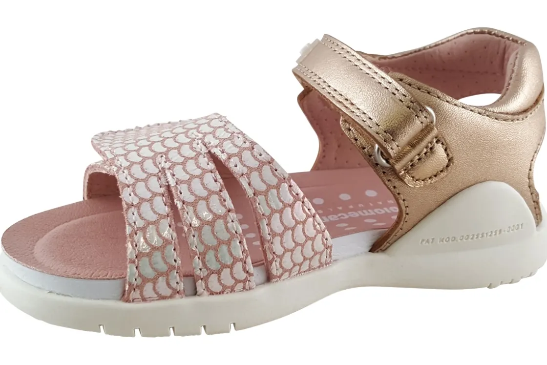 Biomecanics Velcro | Podiatrist Approved<Floella 232249A Girls Leather Sandals