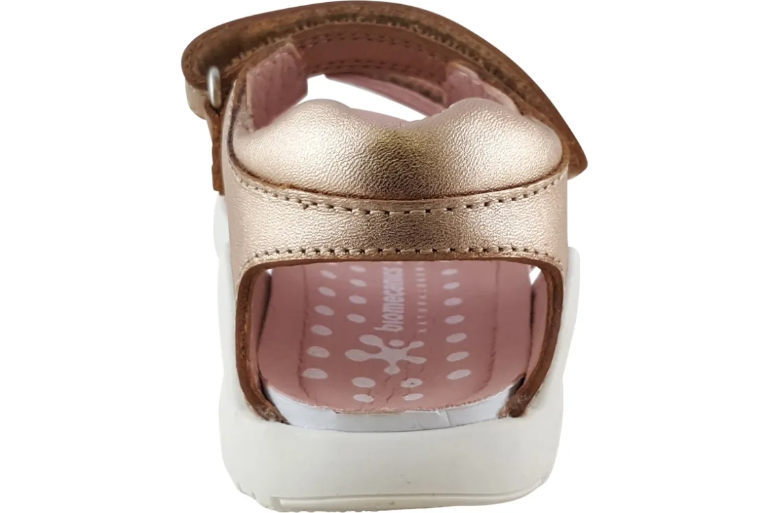 Biomecanics Velcro | Podiatrist Approved<Floella 232249A Girls Leather Sandals