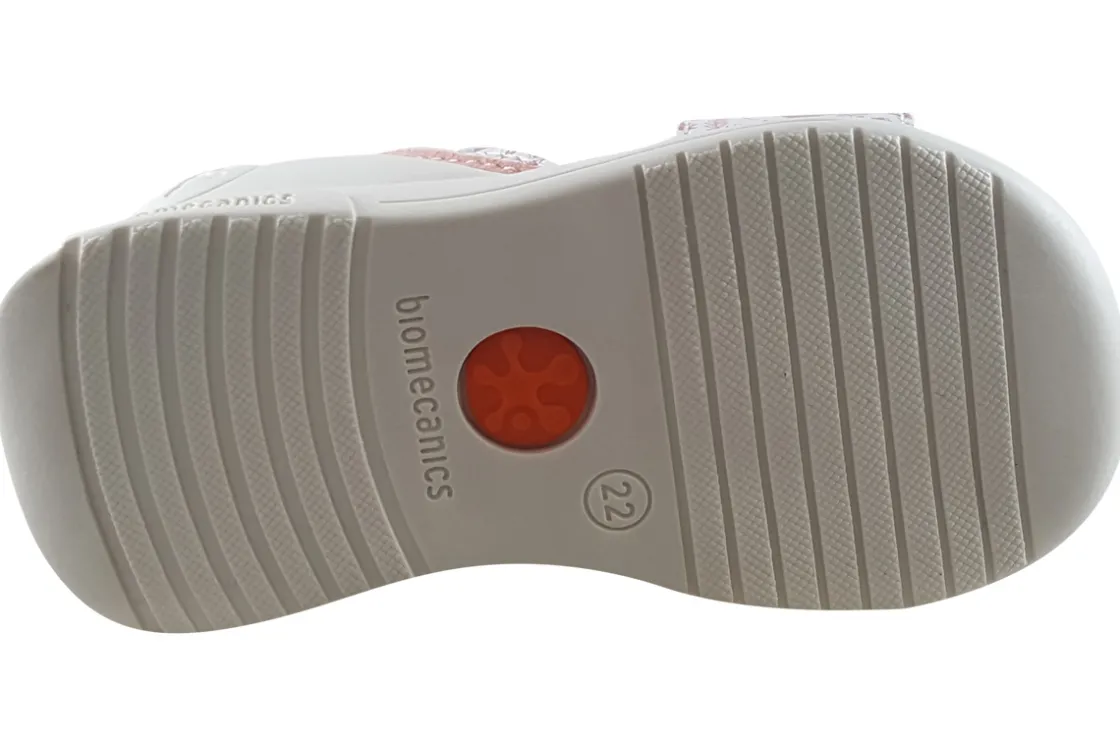 Biomecanics Velcro | Podiatrist Approved<Harper 242143B Girls Leather Sandals