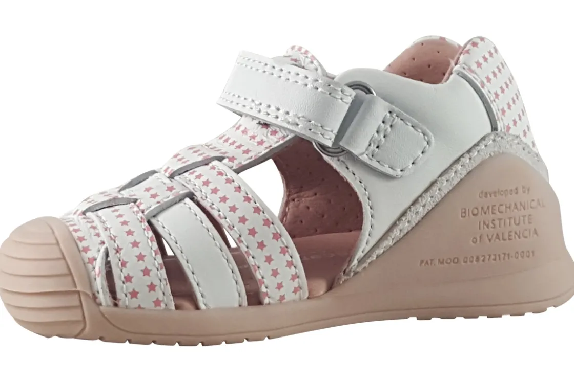 Biomecanics Velcro | Podiatrist Approved<Honour 242108D Girls Leather Sandals