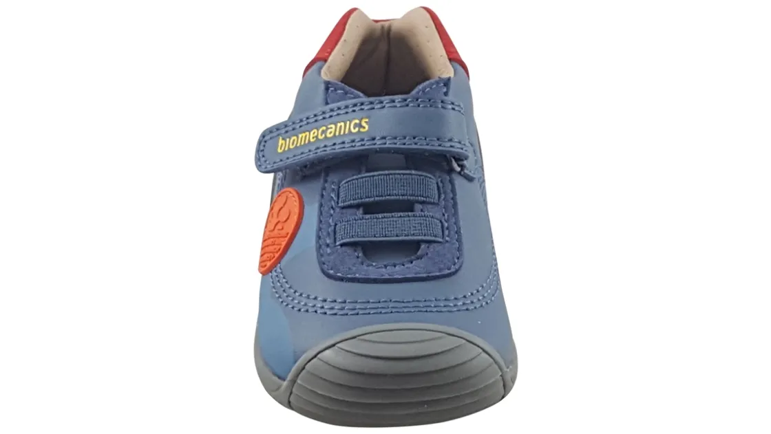 BOY Biomecanics Velcro | Podiatrist Approved<Imran 241123A Boys Leather Fashion Trainers