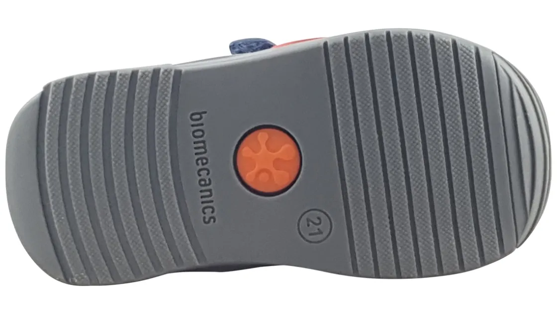 BOY Biomecanics Velcro | Podiatrist Approved<Imran 241123A Boys Leather Fashion Trainers