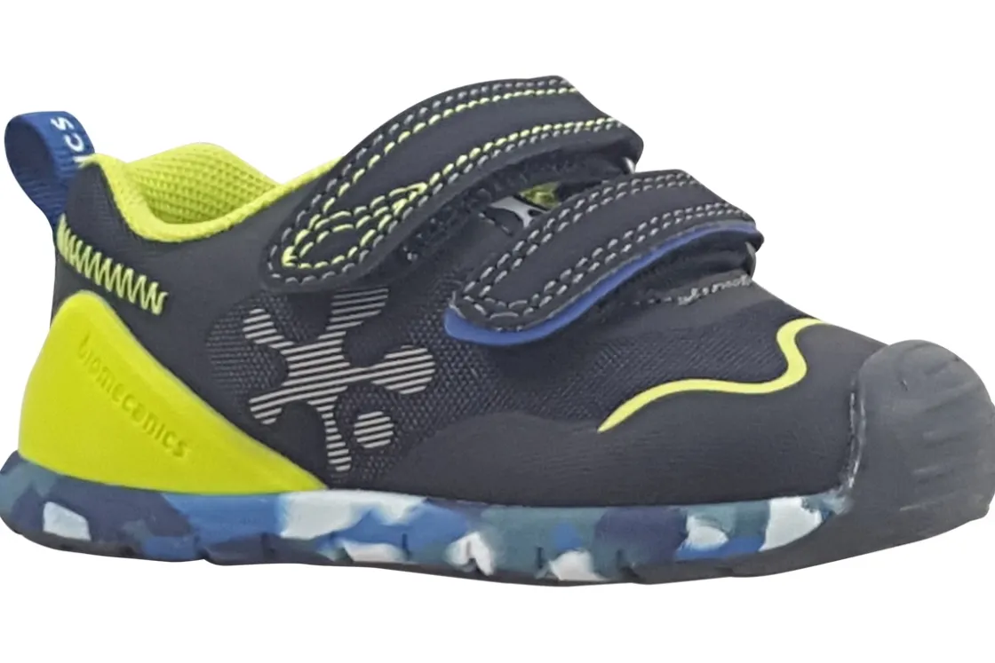 BOY Biomecanics Velcro | Podiatrist Approved<Irvine 241140A Boys Navy Fashion Trainers