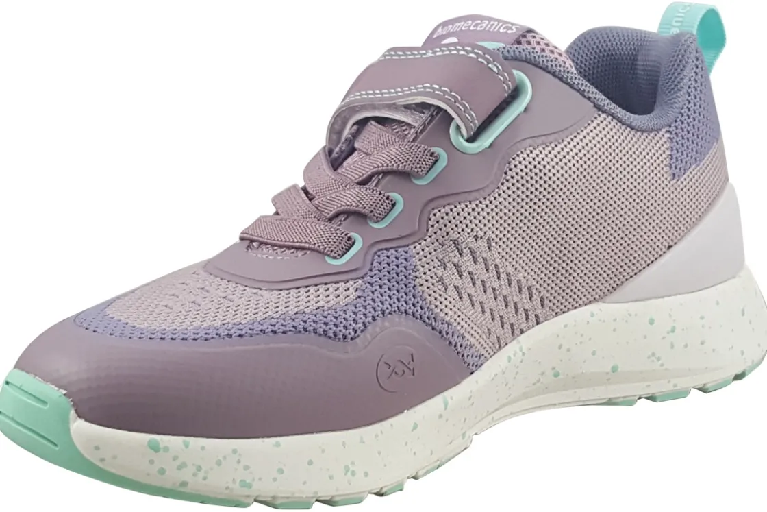 Biomecanics Velcro | Podiatrist Approved<Ivanka 241271D Girls Mauve Aqua Sports Trainers