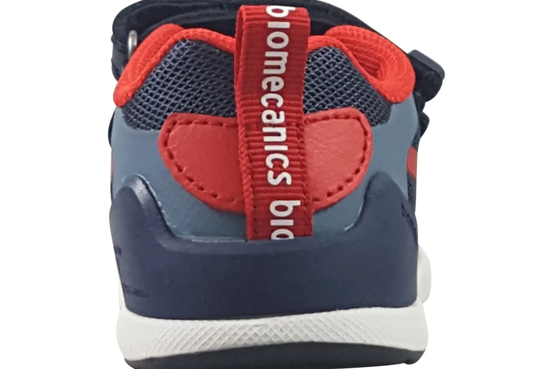 BOY Biomecanics Velcro | Podiatrist Approved<Jeremy 252133 Boys First Shoes Navy