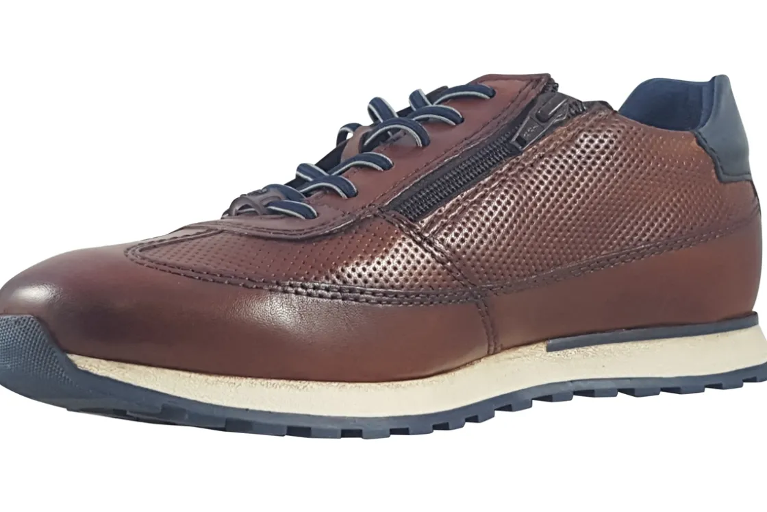 Bugatti Mens Shoes | Mens Fashion Trainers<Ivar 331ARX01 Mens Leather Fashion Trainers