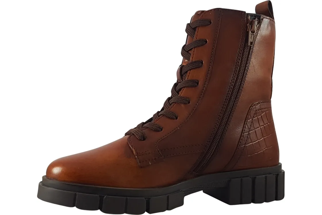 Women Bugatti Womens Boots<Kathryn 432-A9634 Womens Leather Ankle Boots