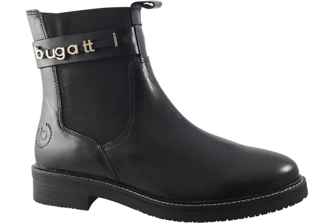 Women Bugatti Womens Boots<Kelly 432-A9C30 Womens Leather Chelsea Boots