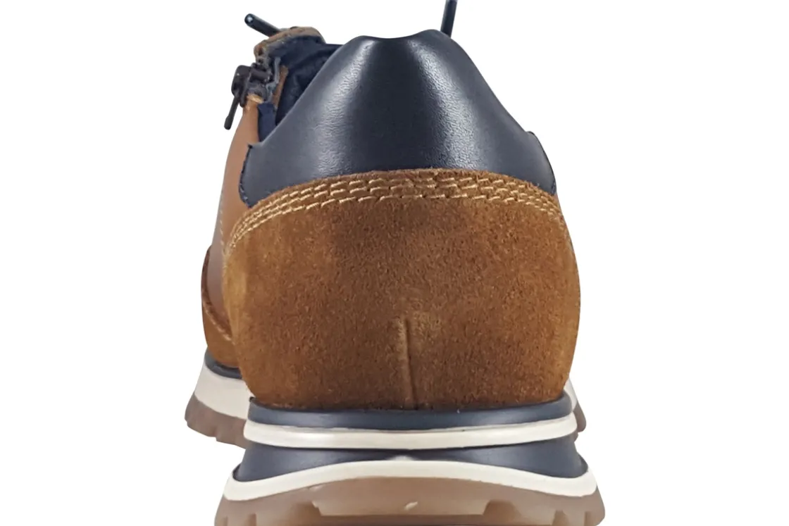 Bugatti Apron Toe | Mens Shoes<Philip 331AG808 Mens Leather Fashion Trainers