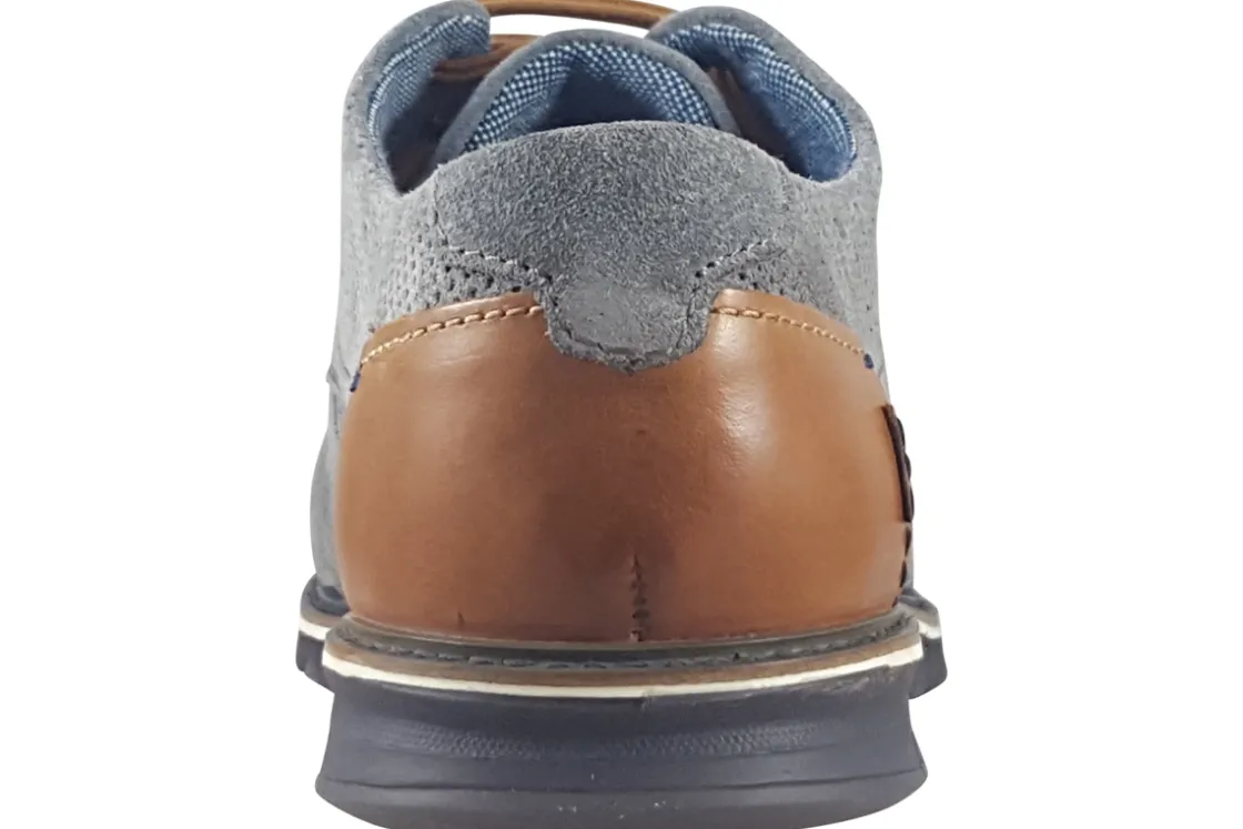 Bugatti Plain Toe | Mens Shoes<Simone 3319711K Mens Suede Shoes