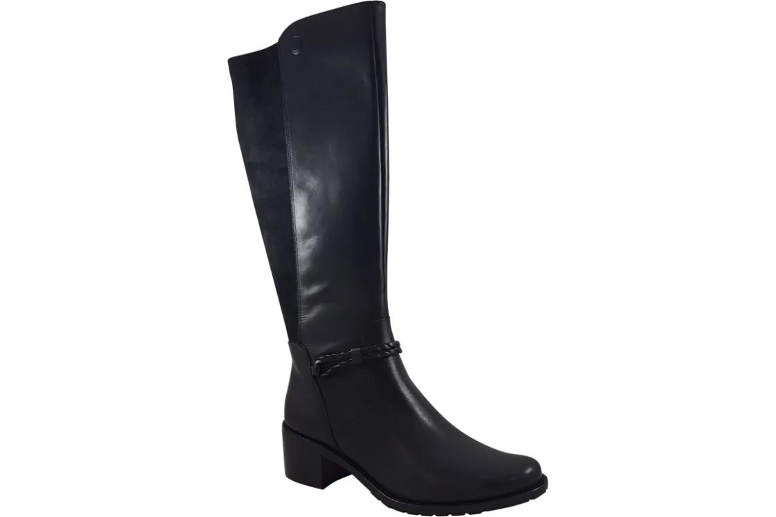 Women Caprice Womens Boots<Hilda-Anne 25508-41 Womens Leather Long Leg Boots