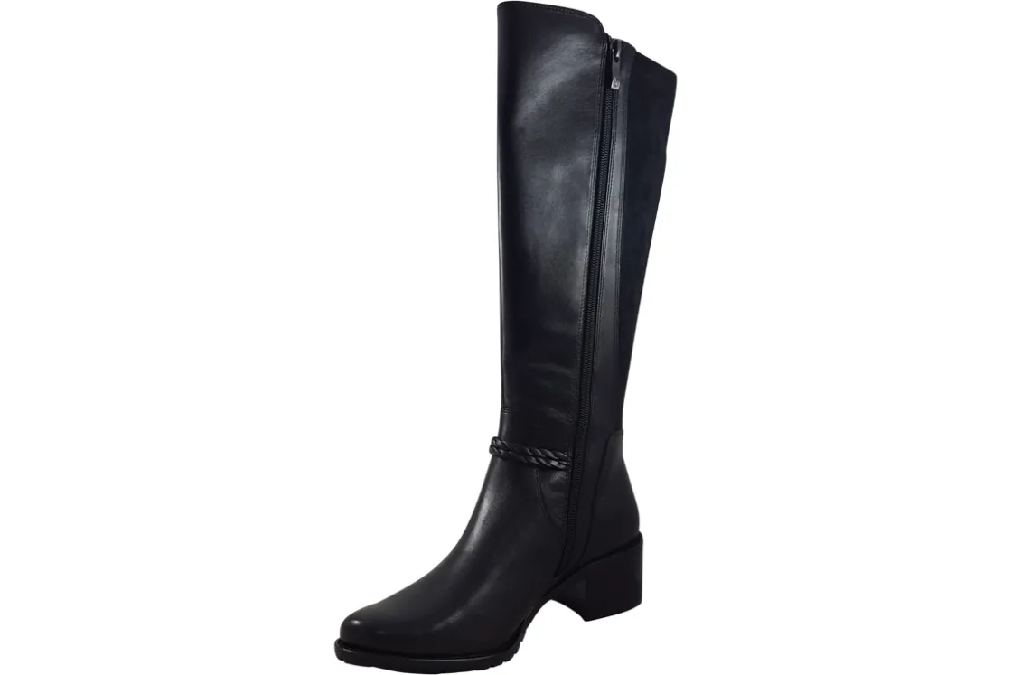 Women Caprice Womens Boots<Hilda-Anne 25508-41 Womens Leather Long Leg Boots