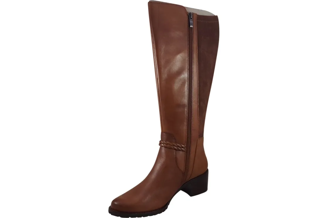 Women Caprice Womens Boots<Hilda-Anne 25508-41 Womens Leather Long Leg Boots