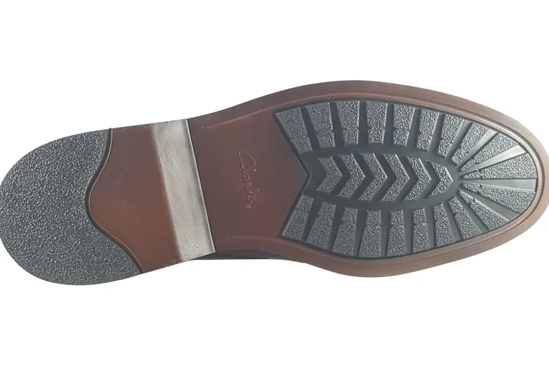 Clarks Plain Toe | Mens Boots<Aldwin Chukka Mid Tan Mens Leather Boots
