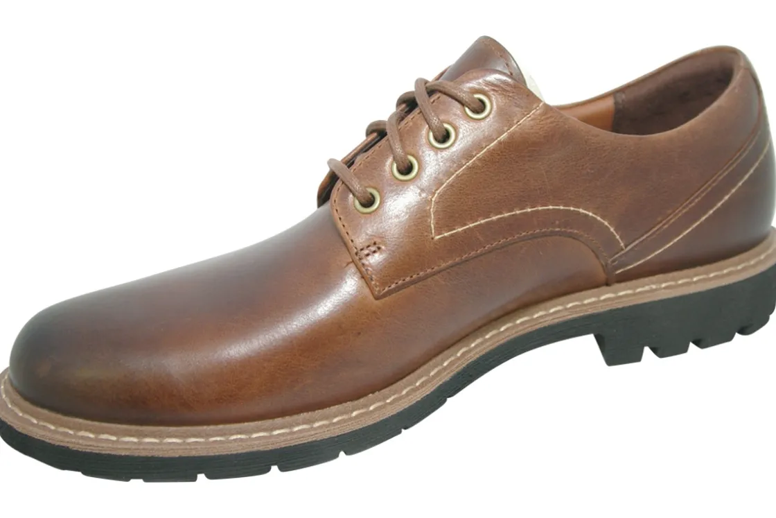 Clarks Mens Shoes | Plain Toe<Batcombe Hall Mens Leather Shoes