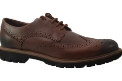 Clarks Brogues | Mens Shoes<Batcombe Wing Dark Tan Mens Leather Shoes