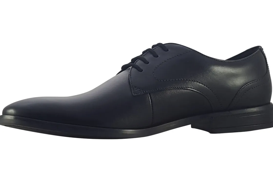 BOY Clarks Senior Boys | Mens Shoes<Brandon Lace Black Mens Leather Shoes