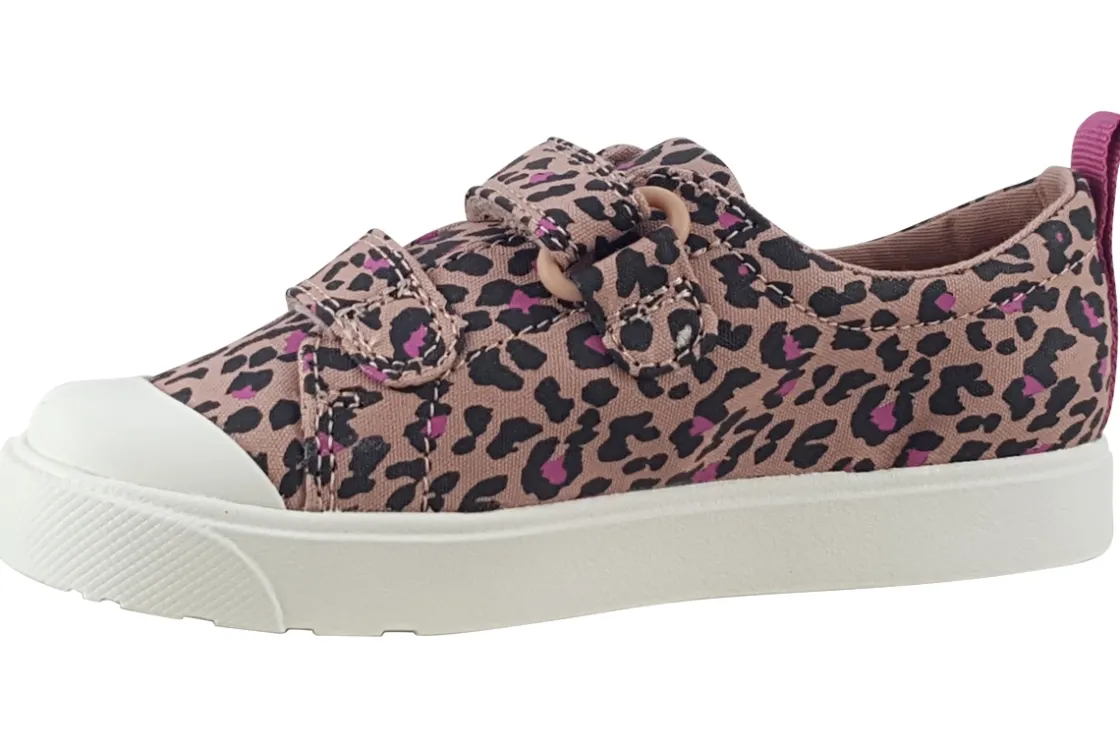 Clarks Velcro | Washable<City Bright K. Girls Shoes