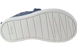 BOY Clarks Velcro | Washable<City Bright T Boys Shoes