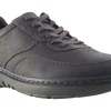 Clarks Apron Toe | Mens Shoes<Pro Lace Dark Brown Tumble Mens Leather Shoes