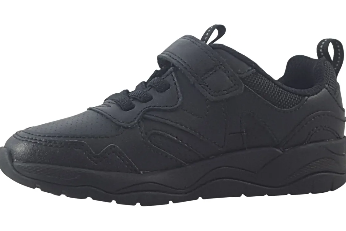 BOY Clarks Junior Boys | Velcro<ClowderSprintK Boys Leather School Shoes