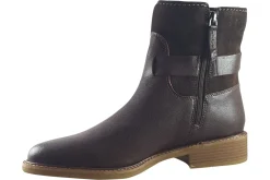 Women Clarks Womens Boots<Cologne Strap Womens Leather Ankle Boots