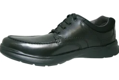 BOY Clarks Mens Shoes | Senior Boys<Cotrell Edge Black Mens Leather Shoes