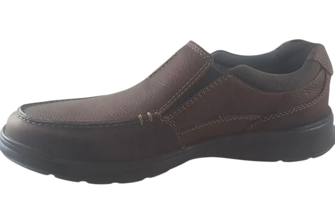 Clarks Mens Shoes<Cotrell Free Tobacco Mens Leather Shoes
