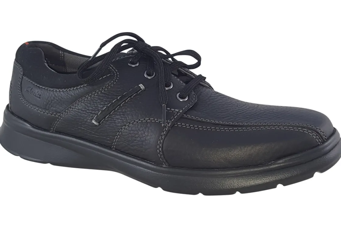 Clarks Mens Shoes | Tramline Toe<Cotrell Walk Mens Leather Shoes