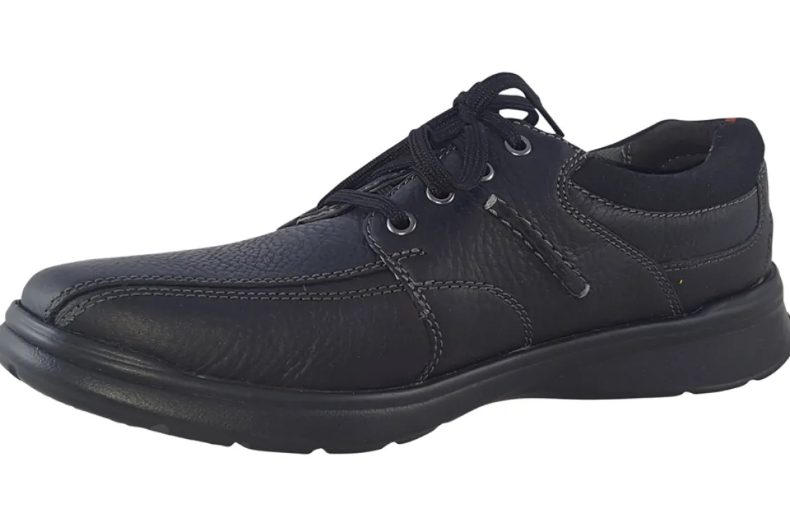 Clarks Mens Shoes | Tramline Toe<Cotrell Walk Mens Leather Shoes