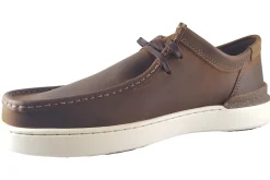Clarks Mens Shoes<CourtLiteWally Beeswax Mens Leather Shoes