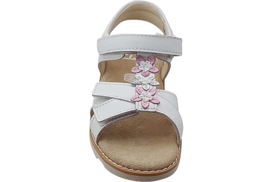 Clarks Velcro | Girls Sandals<Crown Flower K (F Fit) Girls Sandals