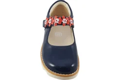 Clarks Velcro | Girls First Shoes<Crown Petal T Girls Leather Patent First Shoes