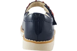 Clarks Velcro | Girls First Shoes<Crown Petal T Girls Leather Patent First Shoes