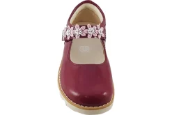 Clarks Velcro | Girls First Shoes<Crown Petal T Girls Leather Patent First Shoes