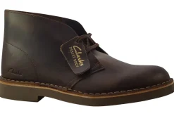 Clarks Plain Toe | Mens Boots<Desert Boot Evo Beeswax Mens Leather Boots