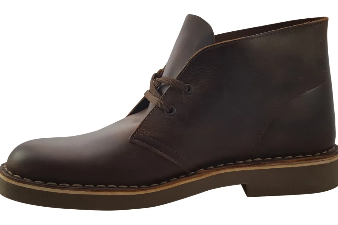 Clarks Plain Toe | Mens Boots<Desert Boot Evo Beeswax Mens Leather Boots