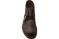 Clarks Plain Toe | Mens Boots<Desert Boot Evo Beeswax Mens Leather Boots