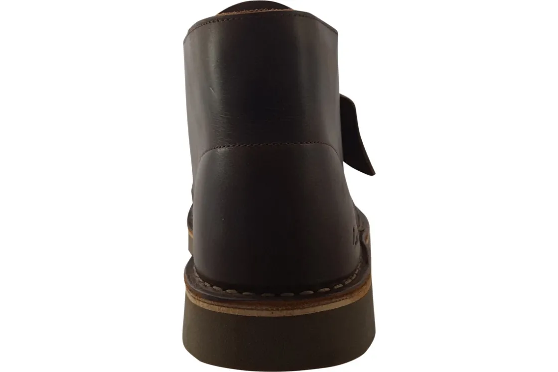 Clarks Plain Toe | Mens Boots<Desert Boot Evo Beeswax Mens Leather Boots