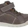 BOY Clarks Zip | Boys Boots<Emery Beat T Brown Boys Suede Leather Boots