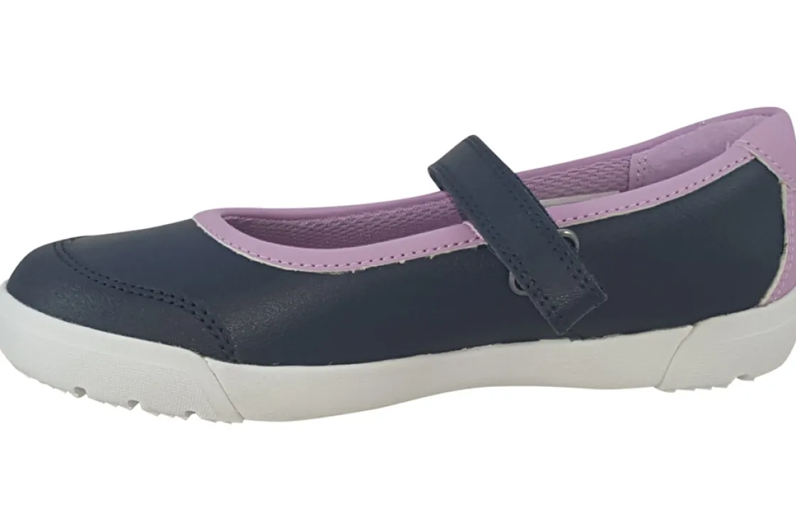 Clarks Velcro | Girls Shoes<Emery Halo K Girls Leather Shoes